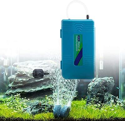 Saim Portable Aquarium Battery Operated Air Pump Backup Operated