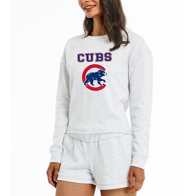 Chicago Cubs Concepts Sport Women's Reel Pinstripe Top - White