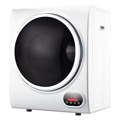 Compact Laundry Dryer, ROCSUMOO 2.65 cu ft Front Load Stainless