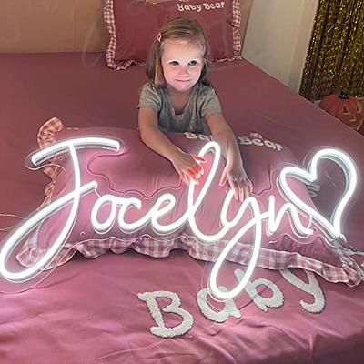 Custom Neon Signs, Personalized Name Led Neon Lights Sign,Neon Signs  Customized for Wall Decor, LED Sign for Wedding Bedroom Birthday Party Game  Room