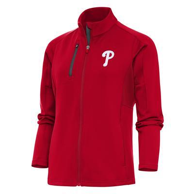 Women's Antigua Red Buffalo Bills Team Logo Generation Full-Zip