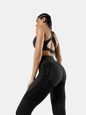  Fanka 7/8 High Waisted Leggings for Women Tummy Control No See  Through Reversible Wear Body Sculpt Leggings Workout Running Yoga Pants :  Clothing, Shoes & Jewelry