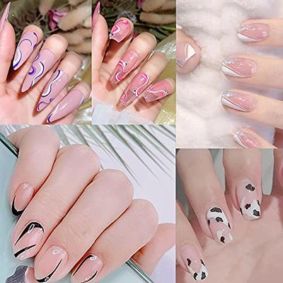  French Nail Art Stickers 3D Self-Adhesive French