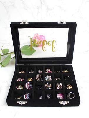 Dajasan Girl's Jewelry Box, Jewelry Box Organizer with Mirror, Velvet Jewelry  Box for Little Girls Kids, Jewelry Gift Box for Christmas, Birthday, New  Year (Purple) - Yahoo Shopping