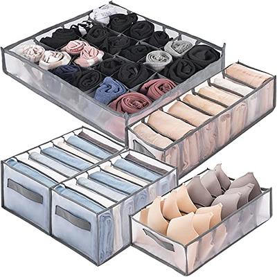 7 Grids Mesh Storage Bag Clothes Jeans Pants Storage Box Organizer Large  Size