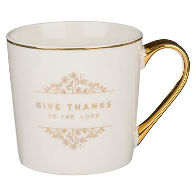 In Every Thing Give Thanks Mug, Scripture Gifts