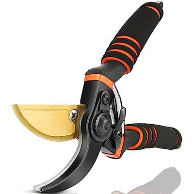 GARDEN GURU 15 in. Metal Handle Hedge Shears Clippers HEDGESHEAR - The Home  Depot