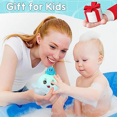 Gigilli Baby Bath Toys Valentines Gifts, Rechargeable Baby Toys Whale,  Light Up Bath Toys, Sprinkler Bathtub Toys for Toddlers Infant Kids Boys  Girls