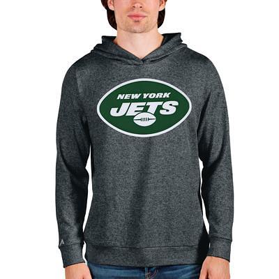 New York Jets Team Logo Grey Hoodie