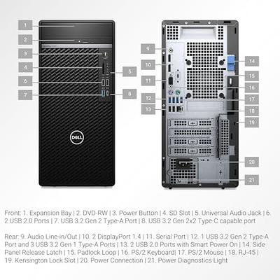 DELL OptiPlex 7000 Series 7090 Tower Business Desktop, Intel Core