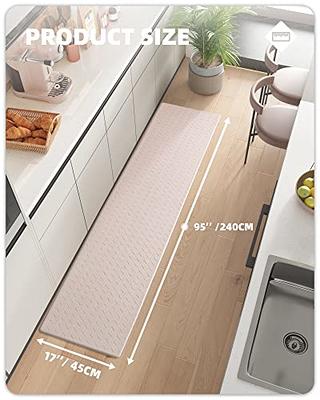 Color G Extra Long Kitchen Runner Rugs Non Skid, Kitchen Mats for Floor  Cushioned Anti Fatigue, Foam Padded Kitchen Mats for Standing Comfortable,  Wheat Kitchen Rug 17X95 - Yahoo Shopping