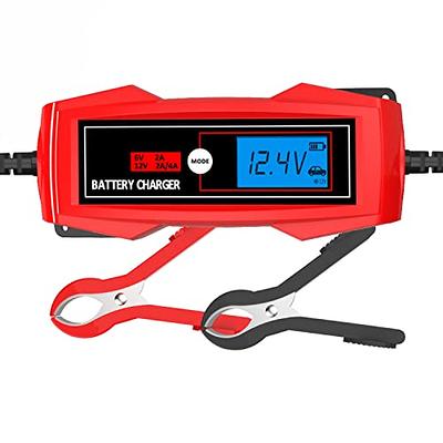 BIG RED ATR4DVLBR Torin Portable Trickle Charger/Battery Maintaince: Fully Auto  Smart Battery Charger, Battery Desulfator with Temperature Compensation,  6/12 Volt 4 Amp - Yahoo Shopping