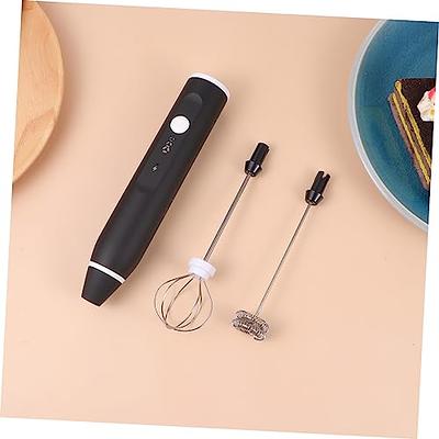 1pc Mini Electric Whisk And Coffee/milk Frother: Usb Rechargeable