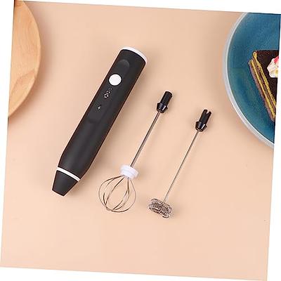 1pc Stainless Steel Handheld Electric Blender; Egg Whisk; Coffee Milk  Frother (Coffee)