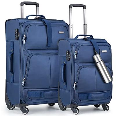 BLUE DESIGN UPRIGHT TRAVEL BAG