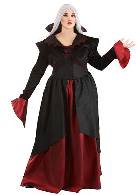 Plus Size Delightfully Dreadful Vampiress Costume for Women