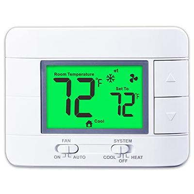 Habor Indoor Digital Thermometer Hygrometer with Temperature and Humidity Monitor Mini Thermohygrometer for Home Office, White