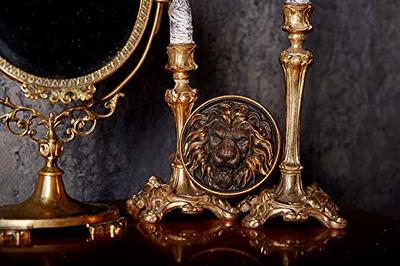 Lion Wood Carving - Wood Carvings - Appliques and Onlays