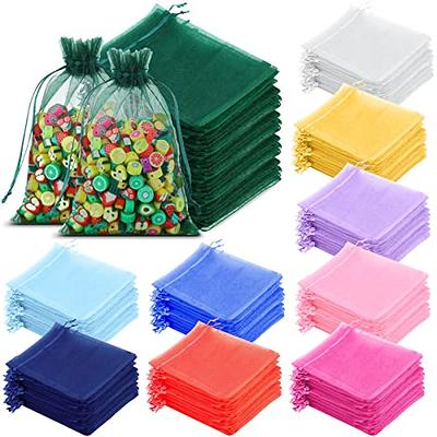 1000 Pcs 4 x 6 Inch Sheer Organza Gift Bags Bulk Wedding Favor Bags with  Drawstring