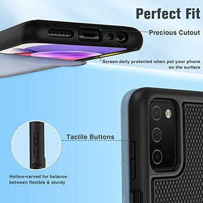 For Samsung Galaxy A03S Phone Case Heavy Duty Shockproof Rugged TPU Armor  Cover