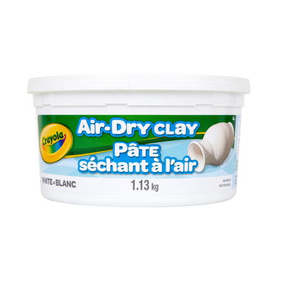 Crayola Air-Dry Clay Bucket, White - Yahoo Shopping