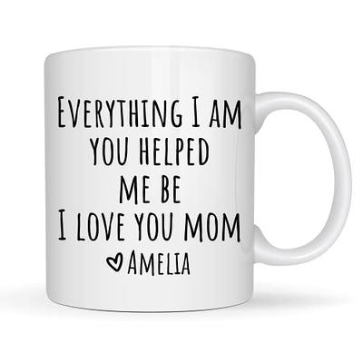 Personalized Mother's Day Mug, MOM Mother's Day Gift, Mom Birthday