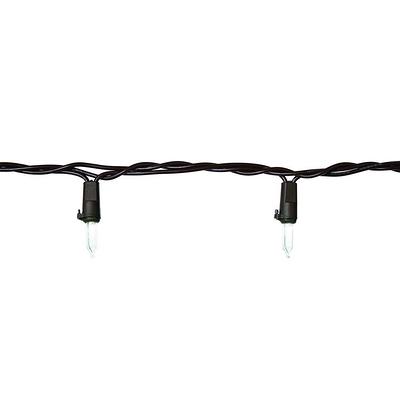 Hampton Bay 12-Light 12 ft. Large Cafe Clear String Lights NXT