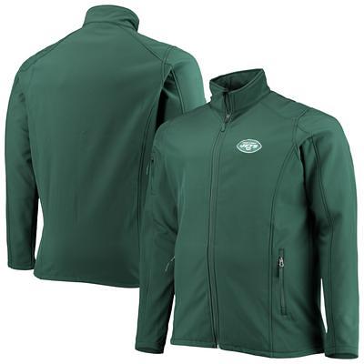 Women's New Era Green New York Jets Reverse Full-Zip Hoodie