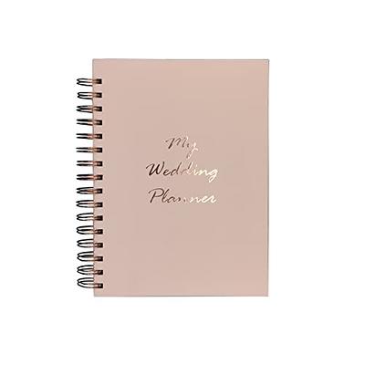 Wedding Planner and Organizer for the Bride-Wedding Planning Book,188  Pages,Golden Foil Hardcover with Metal Corner + 6 Inner Pockets+ Countdown  Calendar,Diary Engagement Gift for Brides and Grooms - Yahoo Shopping