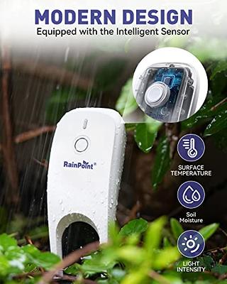 RAINPOINT Bluetooth Soil Moisture Temperature Test Kit, 2-in-1 Plant Soil  Test Kit, Digital Soil Hygrometer Sensor for Gardening, Indoor & Outdoor