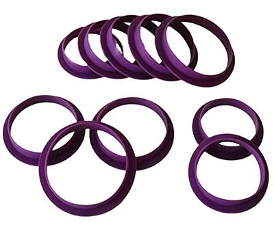 Tumbler Shields for Epoxy Rims, Tumbler Making Supplies, Tumbler Turner  Silicone Insert, Paint Spray Shield 7 Sizes purple