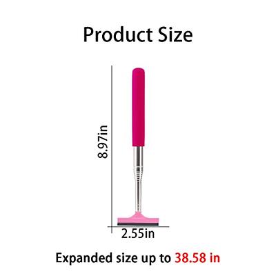 Ziciner Car Rearview Mirror Wiper, Retractable Rear Mirror Wiper Squeegee,  Vehicle Portable Telescopic with 38.6 inches Long Handle Cleaning Tool,  Universial All Auto Exterior Accessories (Pink) - Yahoo Shopping