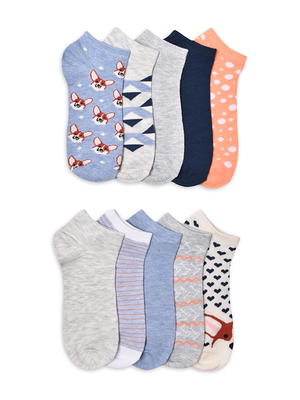 Wonder Nation Girls Socks, 15-Pack, Sizes S-L
