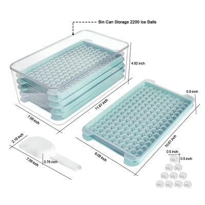 Round ice tray, small round ice hockey mold with cover, cocktail and whisky ice  tray without bisphenol A.