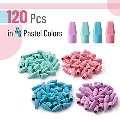 Pencil Top Erasers,Erasers for Pencils,Eraser Caps, Pencil Erasers for  Kids, Cap Erasers, Eraser Tops, Pencil Topper,Colors Pencil Eraser(10pcs) 