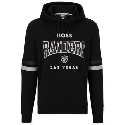 Men's Las Vegas Raiders Starter Heather Charcoal/Black Extreme Pullover  Hoodie