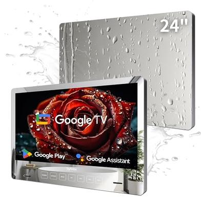 Soulaca 22 pulgadas pantalla táctil espejo inteligente baño TV LED Android  11 ATSC sintonizador WiFi Bluetooth publicidad Android 2023 modelo