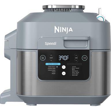 Ninja OL501 Foodi 6.5 Qt. 14-in-1 Pressure Cooker Steam Fryer with  SmartLid, that Air Fries, Proofs & More, with 2-Layer Capaci