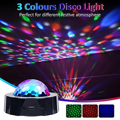 Mini Usb Disco Light Led Party Lights Portable Crystal Magic Ball