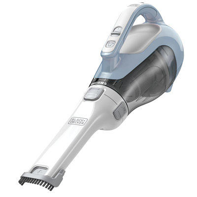 BLACK+DECKER POWERSERIES+ 20V MAX Cordless Vacuum, LED Floor Lights,  Lightweight, Portable, Battery Included (BHFEA18D1), Gray