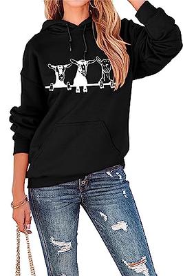 Animal Logo Print Cotton Blend Hoodie