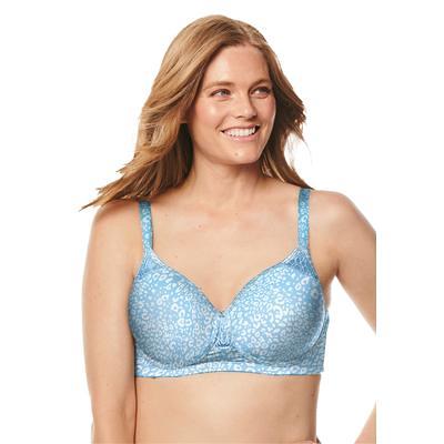 Plus Size Women's Wireless T-Shirt Bra by Comfort Choice in