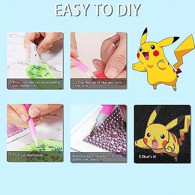 6/9/12Pcs 5D Diamond Painting Stickers Kit for Kids Children