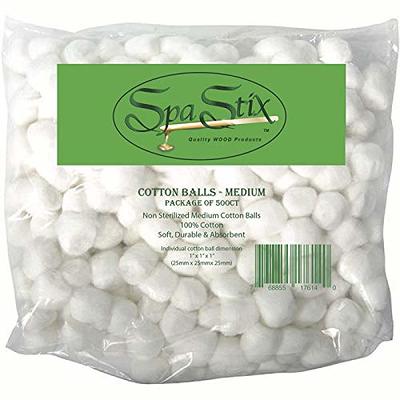 Timgle Large Cotton Balls Absorbent Jumbo Cotton Balls Soft Cotton  Non-sterile Cotton Balls Ultra Soft and Absorbent Large Cotton Balls for  Nail
