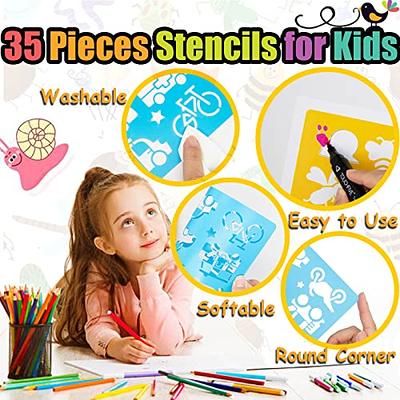 ArtSkills Reusable Stencils, 3 - 60 pieces