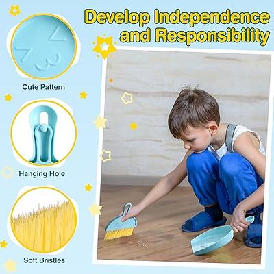 12X Kids Cleaning Set Toy Cleaning Set Educational Broom and Mop Toy  Montessori♚