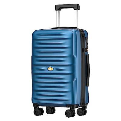 MGOB Carry On Luggage 22x14x9 Airline Approved, PC Hard Suitcases with  Spinner Wheels, Lightweight Luggage, TSA Approved, 20 Inch Carry-On, Blue -  Yahoo Shopping