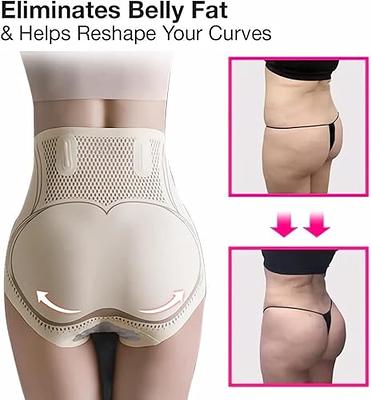 SHAPERMOV Ion Shaping Shorts,Comfort Breathable Fabric,Tummy Control Yoga  Short