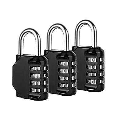 Combination Lock with Fun Emojis, Patented Non-Resettable Combination Lock  for All Types of Lockers Gym, School, Storage Facilities (With  Administrative Key) 