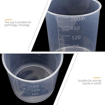 Prestee 50 Disposable Measuring Cups - 8 Oz | Resin Mixing Cups For Epoxy  Resin | Plastic Measuring Cups | Liquid Measuring Cups Plastic | Dry